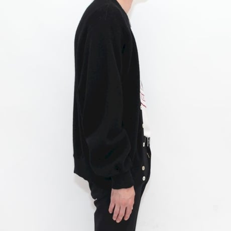 Black Knit Cardigan