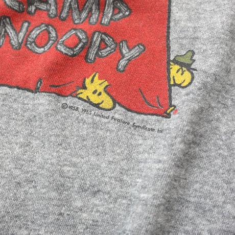 80s Camp Snoopy Sweat Shirt