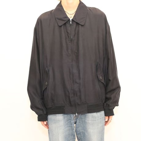 Silk Jacket Loose Silhouette