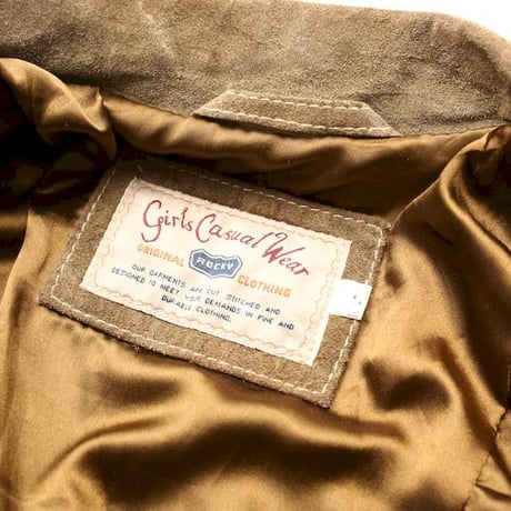 Suede Leather Safari Jacket