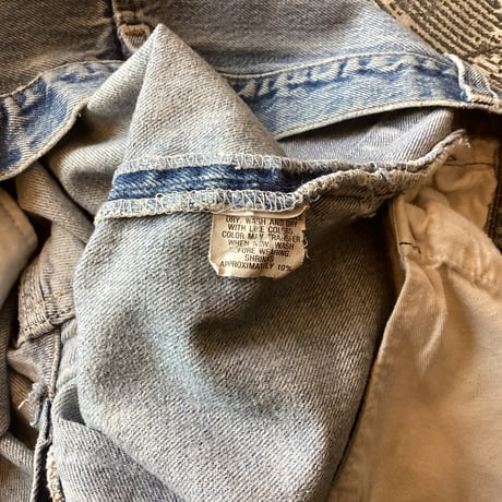 90's Levi's 501 Patchwork Denim Pants Made in USA