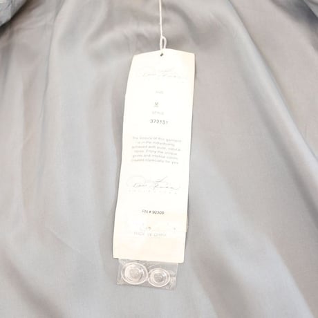 Silver Metallic Silk Jacket