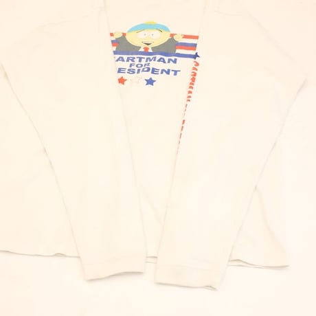 South Park L/S T-Shirt  "CARTMAN FOR PRESIDENT"