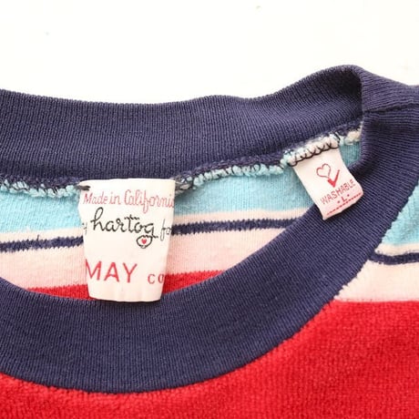 Multi Border Pile S/S Shirt