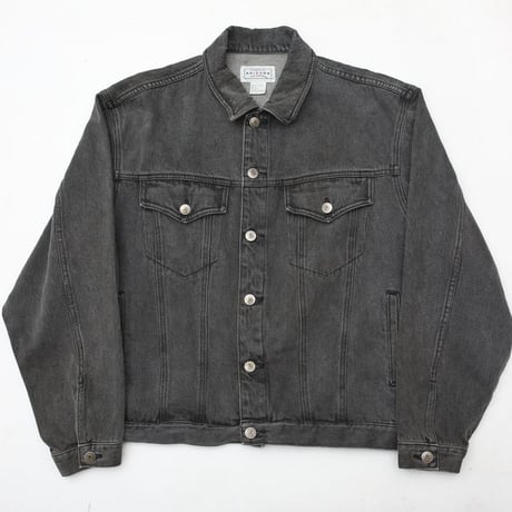 Black Denim Trucker Jacket