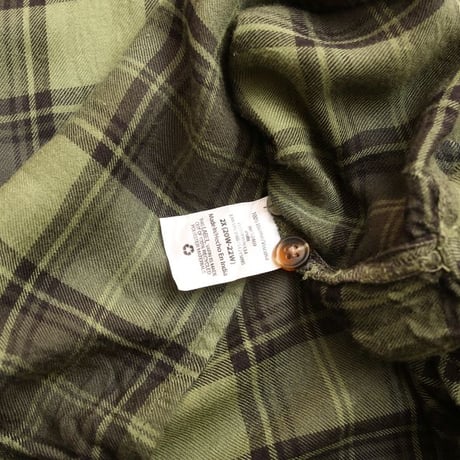 Rayon Checked Pattern Shirt