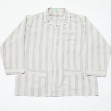 Stripe Pattern Pajama Tops