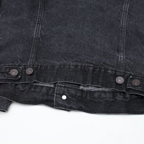 Levis Black Denim Trucker Jacket
