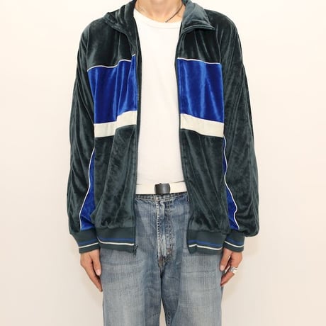 THE FOX COLLECTION Velour Track Jacket