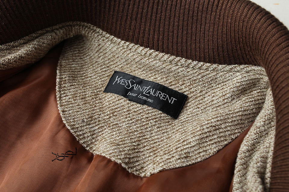 イヴサンローラン　ブルゾン　ヴィンテージ イブサンローラン ブルゾン Vintage Yves Saint Laurent Blous