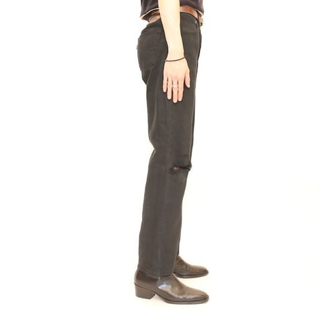 Euro Levi's 501 Black Denim Pants