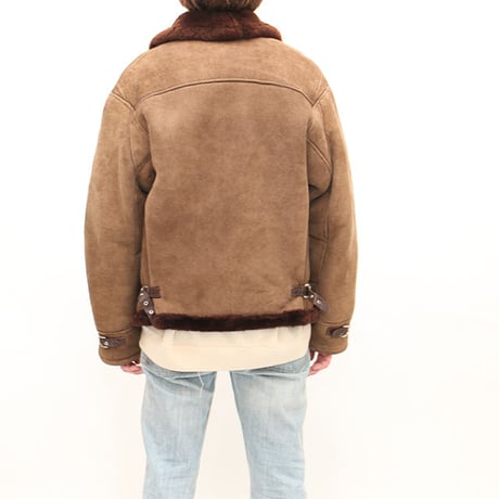 Vintage B-3 Type Mouton Jacket   