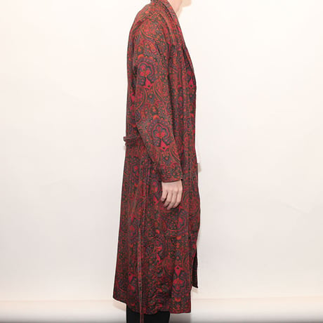 Cotton Paisrey Gown Coat