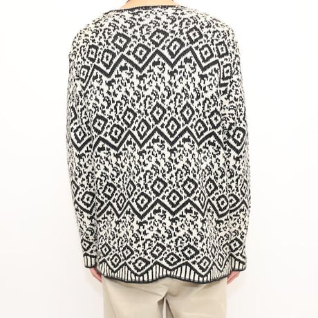 Ramie × Cotton Knit Sweater