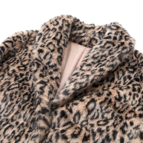 Leopard Fake Fur Coat