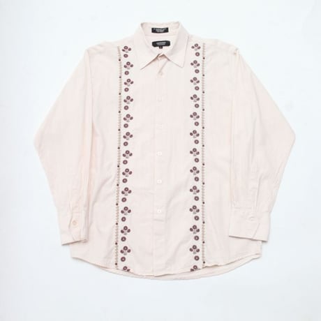 Embroidery Cotton L/S Shirt