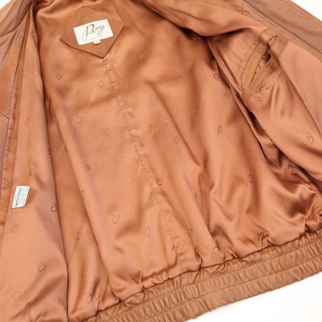 Remy Leather Jacket Loose Silhouette