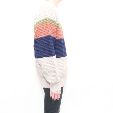 Border Knit Sweater