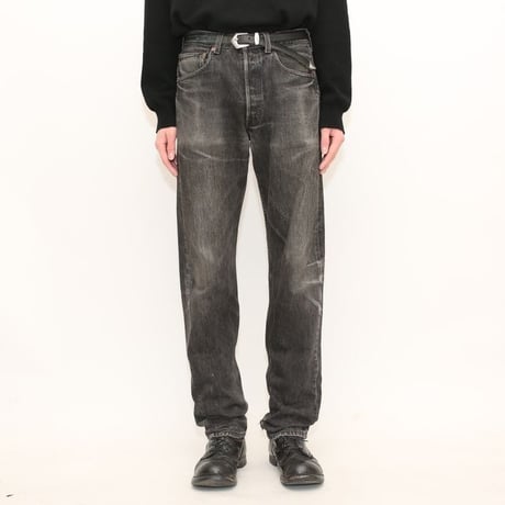 90s Euro Levi's 501 Black Denim Pants