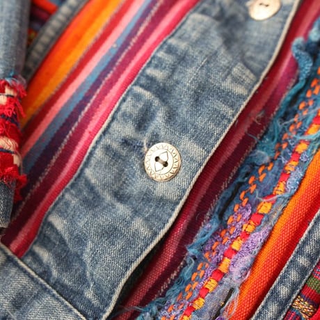 Chico's Design Embroidery Denim Jacket