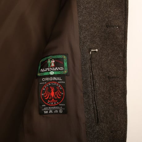 ALPENLAND Loden Coat MADE IN AUSTRIA