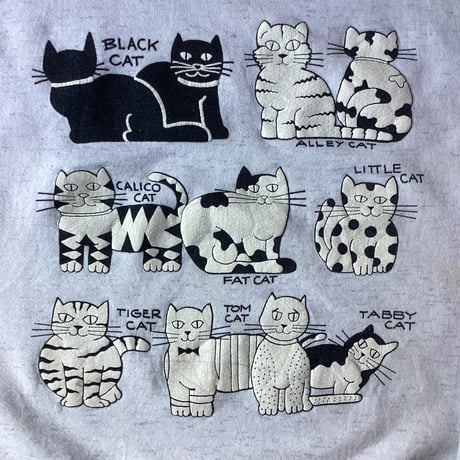 90s Cat Sweat Shirt