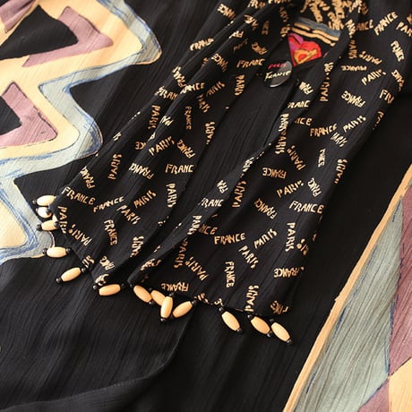 Vintage Bow Tie Blouse