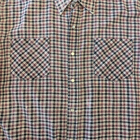 Haband Plaid Print Flannel Shirt