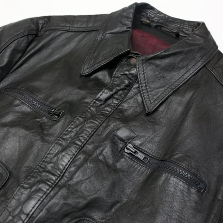 Vintage Single Leather Jacket
