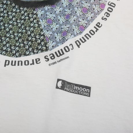 90's Fruit of the Room Half Moon T-Shirt