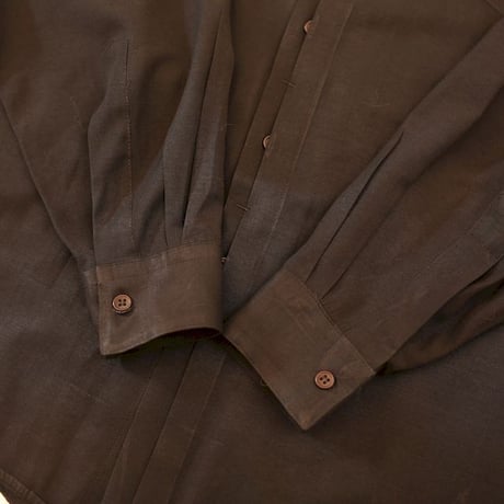 Rayon Black Design L/S Shirt