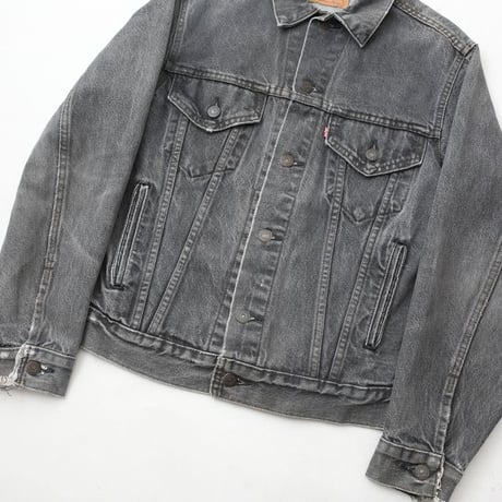 80's Levi's 70506-0259 Black Denim Jacket