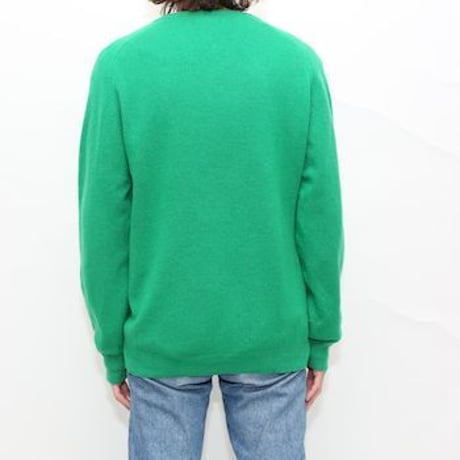 80's Lyle&Scott Cashmere V-Neck Knit Sweater