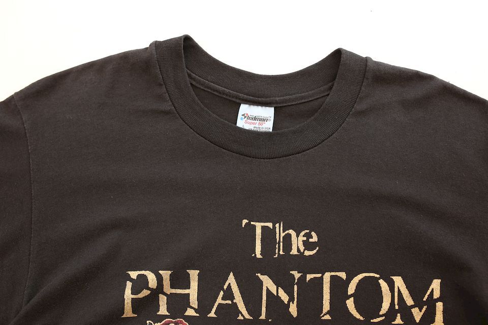 PHANTOM of the OPERA 80s ヴィンテージ tシャツ▲ 1986 Phantom of the Opera Shirt Vintage 80s Tee Glow in the
