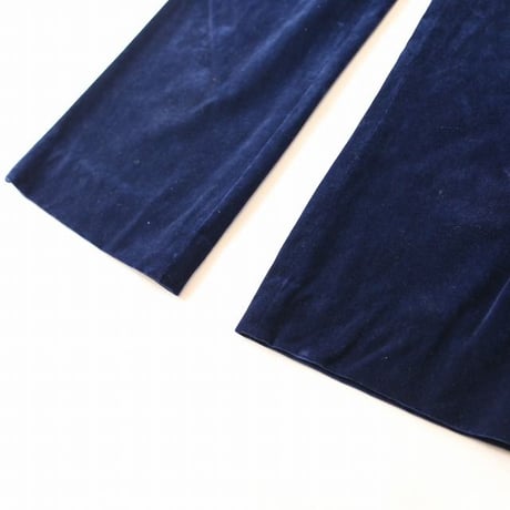 Velvet Boots-cut Pants