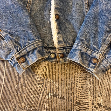 80-90s Levi's Denim Sherpa Trucker Jacket