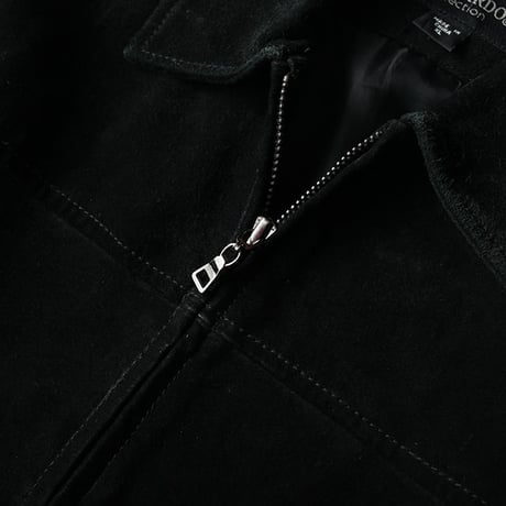Black Suede Leather Jacket