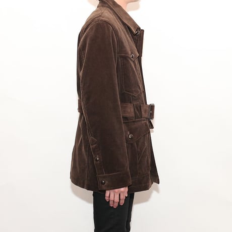 Corduroy Safari Jacket