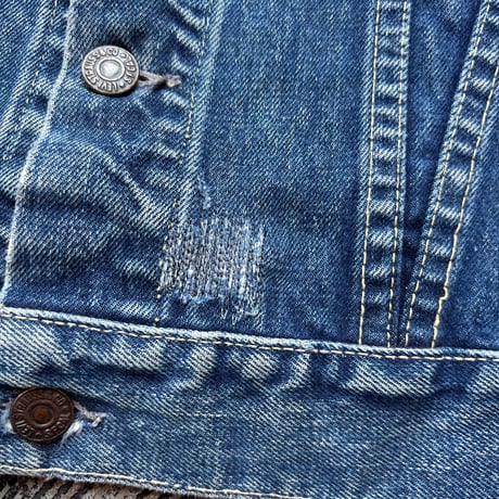 60s Levi's 557 Denim Jacket "3rd"