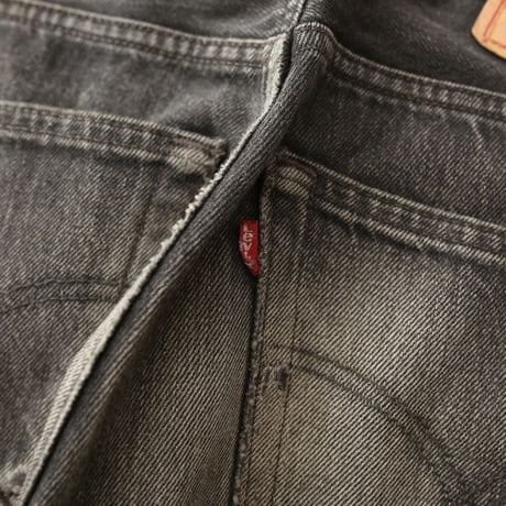 90s Euro Levi's 501 Black Denim Pants