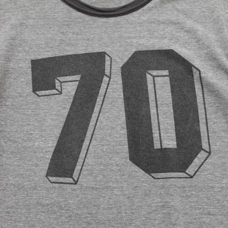 Numbering Ringer T-Shirt MADE IN USA