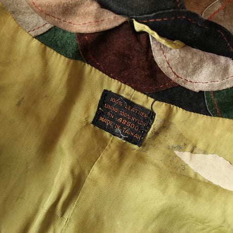 Patchwork Leather Jacket