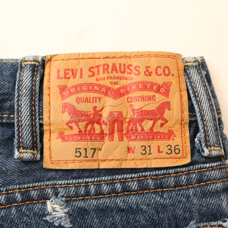 Levi's 517 Boots Cut Denim Pants
