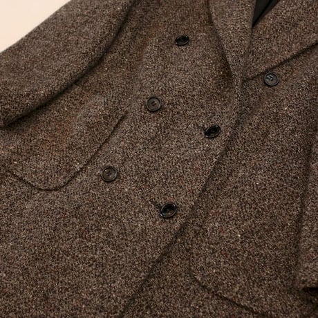 Double Breasted Pure Wool Coat