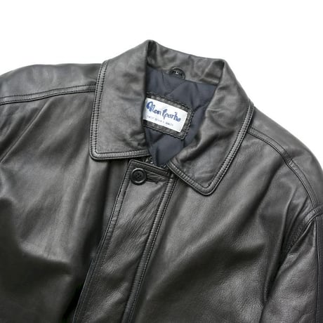 Black Leather Coat