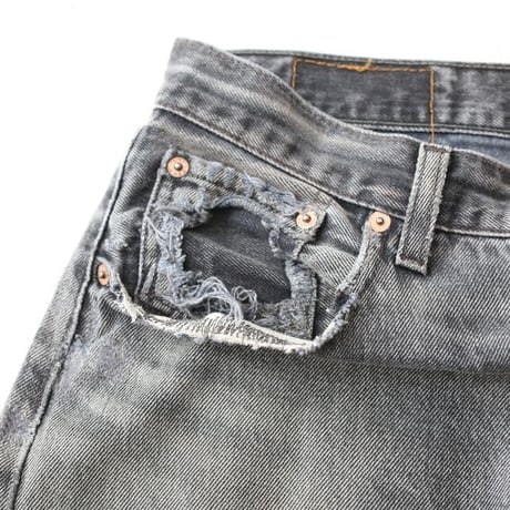 90s Levi's 501 Black Denim Pants MADE IN USA
