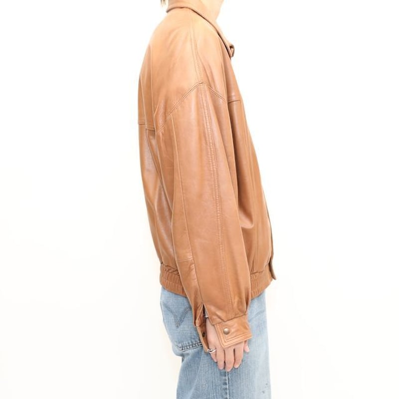 Remy Leather Jacket Loose Silhouette | Strato Remy Leather Jacket Loose Silhouette | Strato