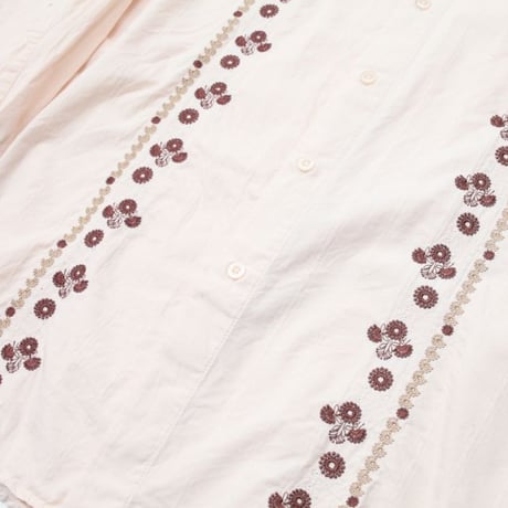 Embroidery Cotton L/S Shirt