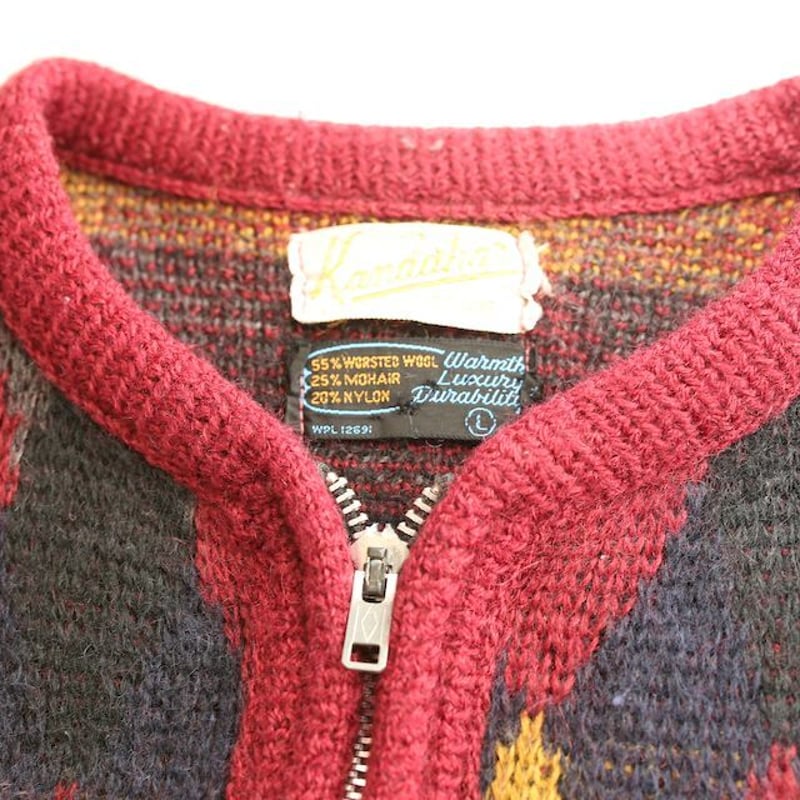 60's Kandahar Mohair Knit Cardigan | Strato