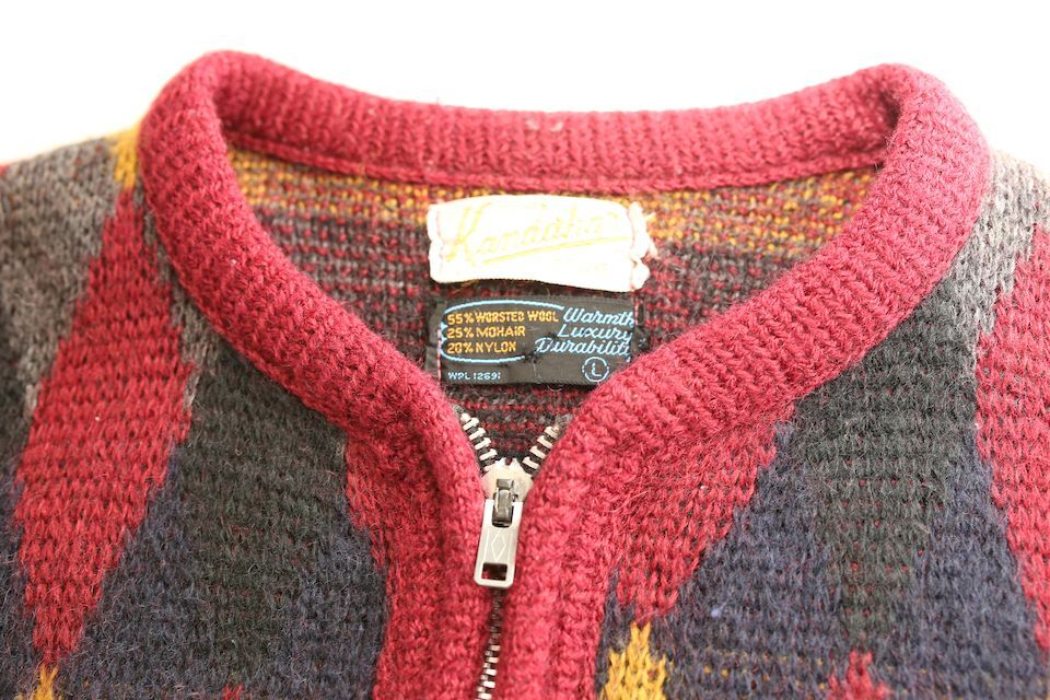 60's Kandahar Mohair Knit Cardigan | Strato